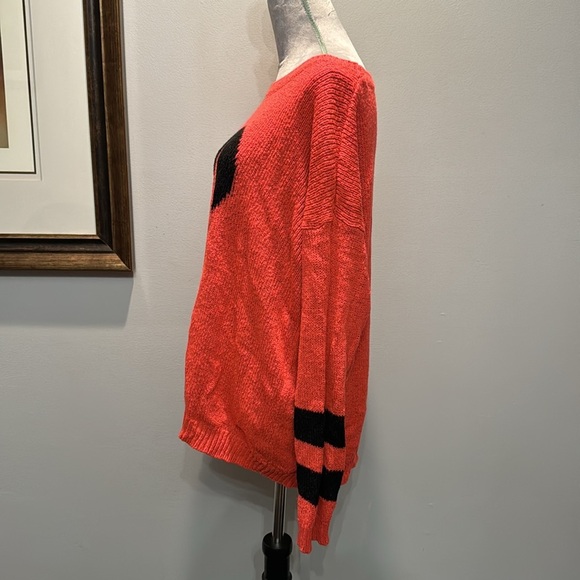 Karen Brooks question mark vintage rare sweater XL - Picture 3 of 10